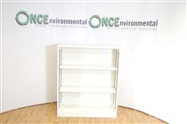 1200H x 400D x 1000W bookcase in white 